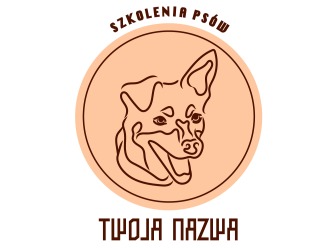 Restauracja z psami/psi behawiorysta - projektowanie logo - konkurs graficzny